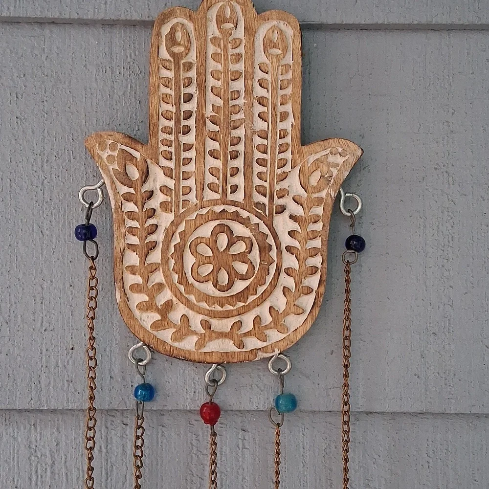 Hamsa Hand Wind Chime